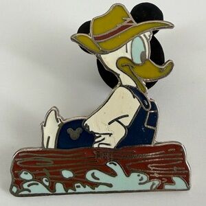 Disney Donald Duck splash mountain log flume Pin